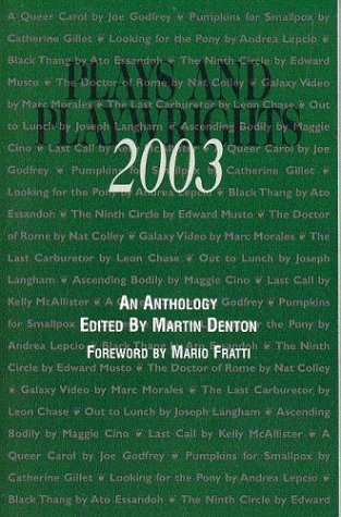 Plays and Playwrights 2003,Used