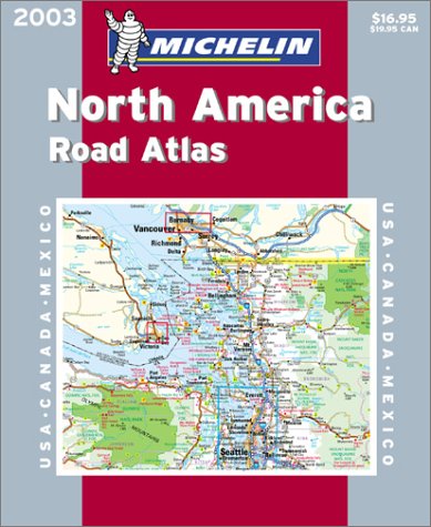Michelin North America Road Atlas 2003,Used