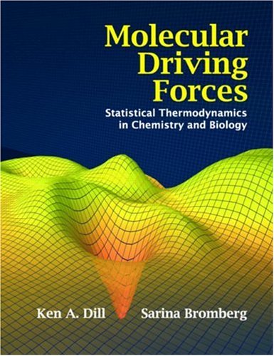 Molecular Driving Forces: Statistical Thermodynamics In Chemistry & Biology,New
