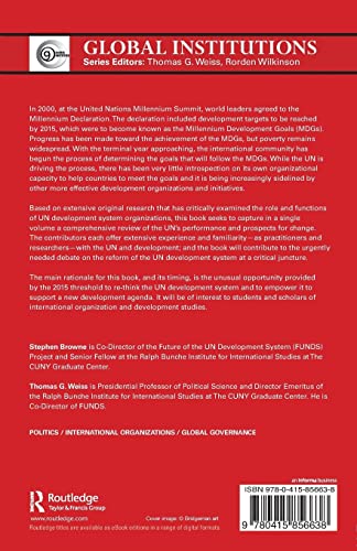 Post2015 Un Development: Making Change Happen? (Global Institutions),Used