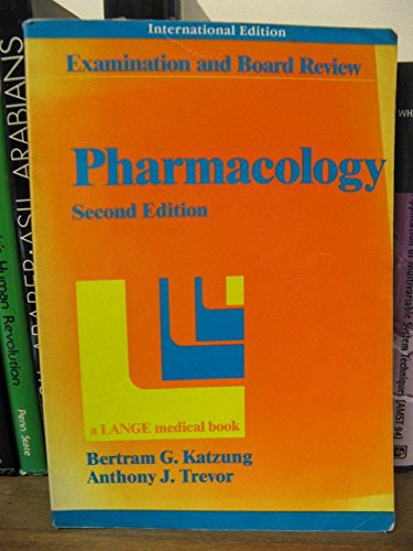 Pharmacology: A Review for Examinations,Used