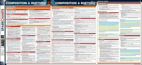 Composition And Rhetoric For Ap/College English Sparkcharts,Used