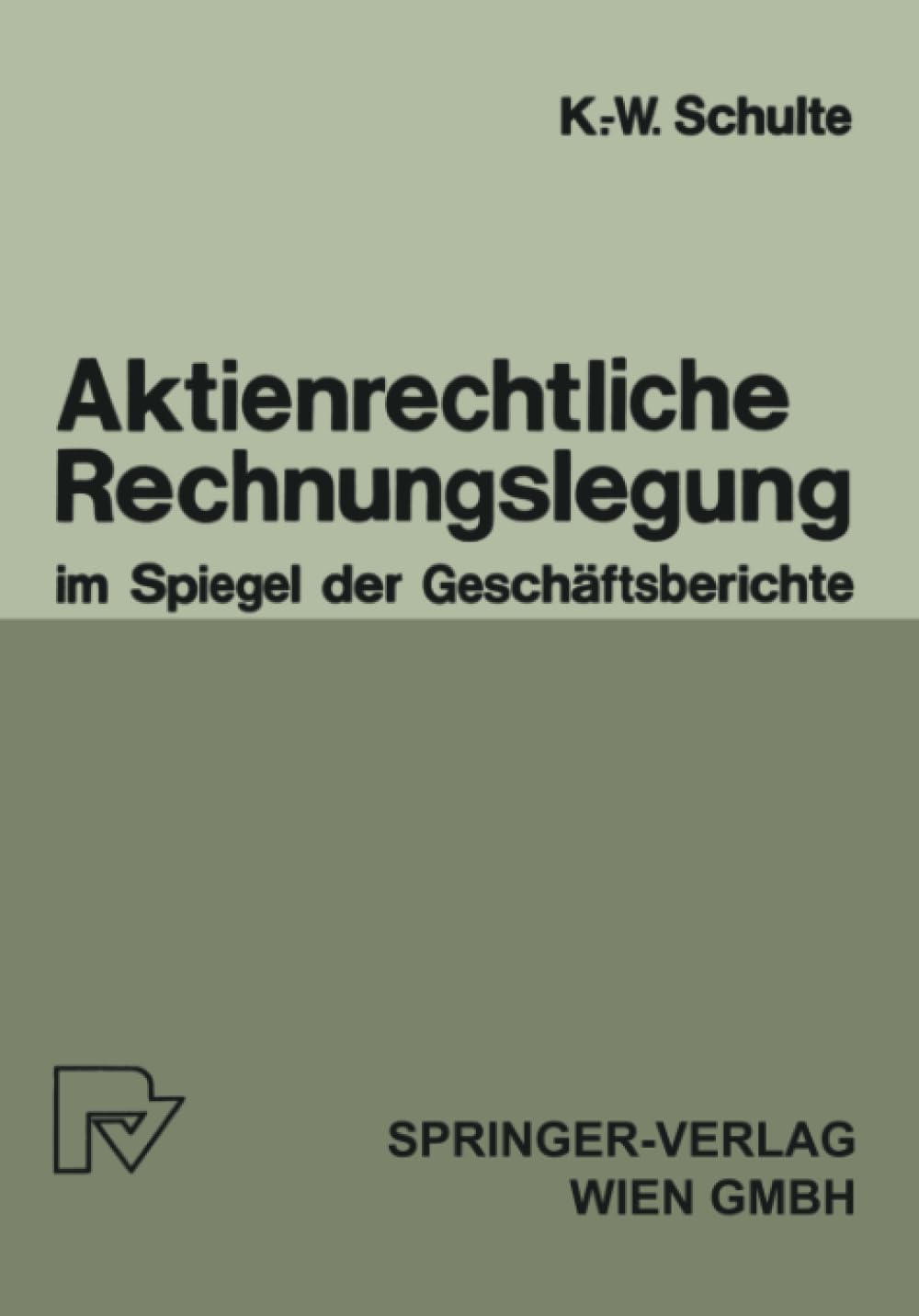 Aktienrechtliche Rechnungslegung im Spiegel der Geschftsberichte (German Edition),Used
