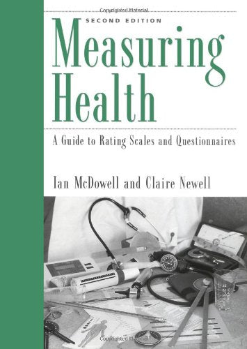 Measuring Health: A Guide To Rating Scales And Questionnaires,Used
