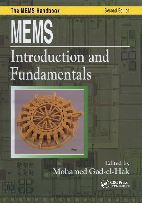 MEMS: Introduction and Fundamentals (Mechanical and Aerospace Engineering Series),Used