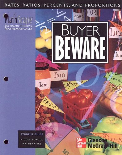 MathScape: Seeing and Thinking Mathematically, Grade 7, Buyer Beware, Student Guide,Used