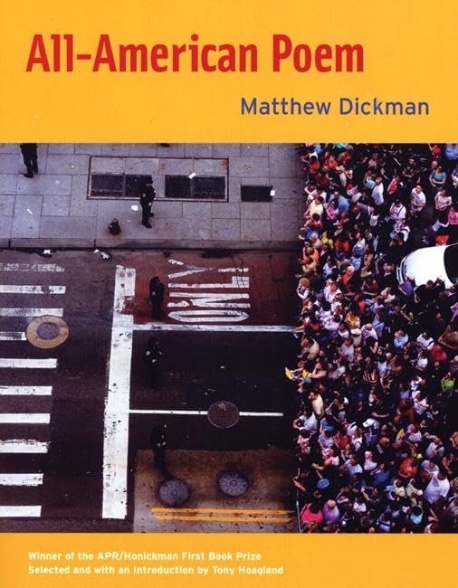 Allamerican Poem (Apr Honickman 1St Book Prize),New