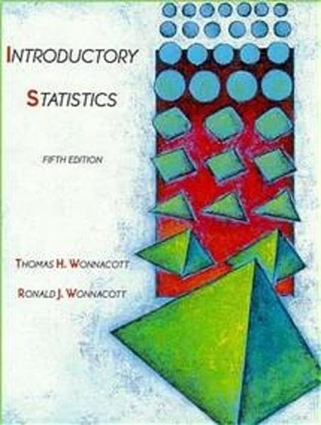Introductory Statistics, 5th Edition,Used