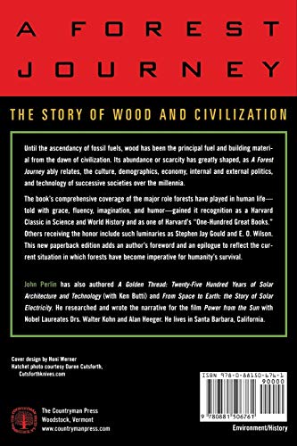 A Forest Journey: The Story Of Wood And Civilization,New