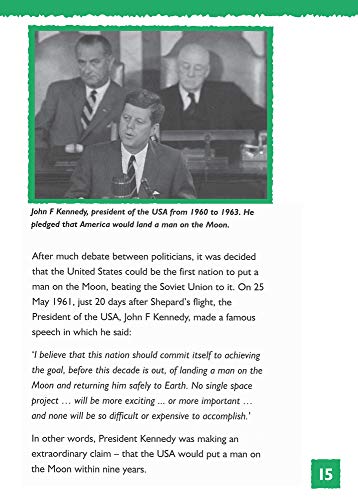 First Man on the Moon: 21 July 1969 (Dates with History),Used