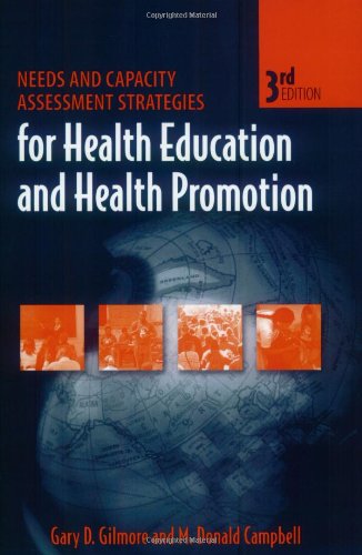 Needs And Capacity Assessment Strategies For Health Education And Health Promotion,New