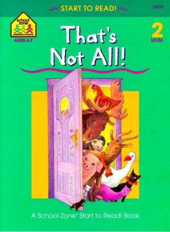 That's Not All! (Start to Read! Series),Used