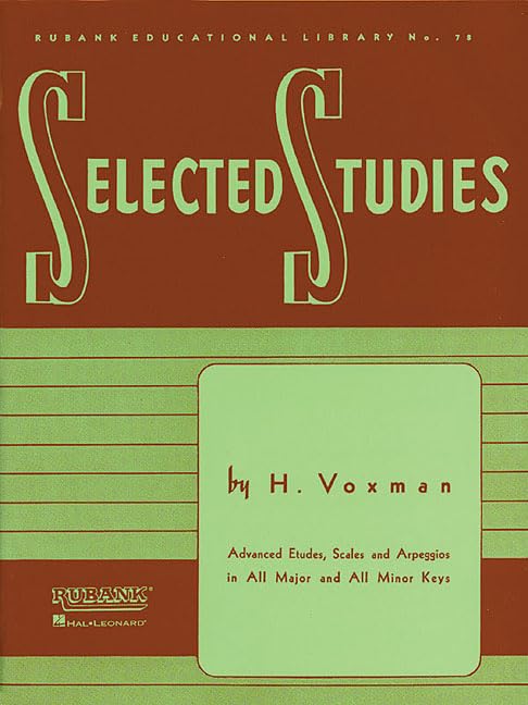 Selected Studies: for Clarinet (Rubank Educational Library),New