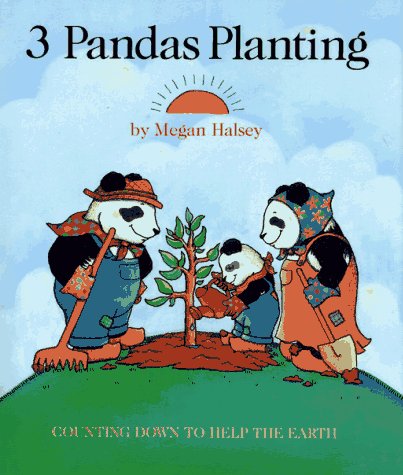 3 Pandas Planting: Counting Down To Help The Earth,Used