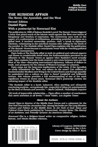 The Rushdie Affair: The Novel, the Ayatollah and the West,Used