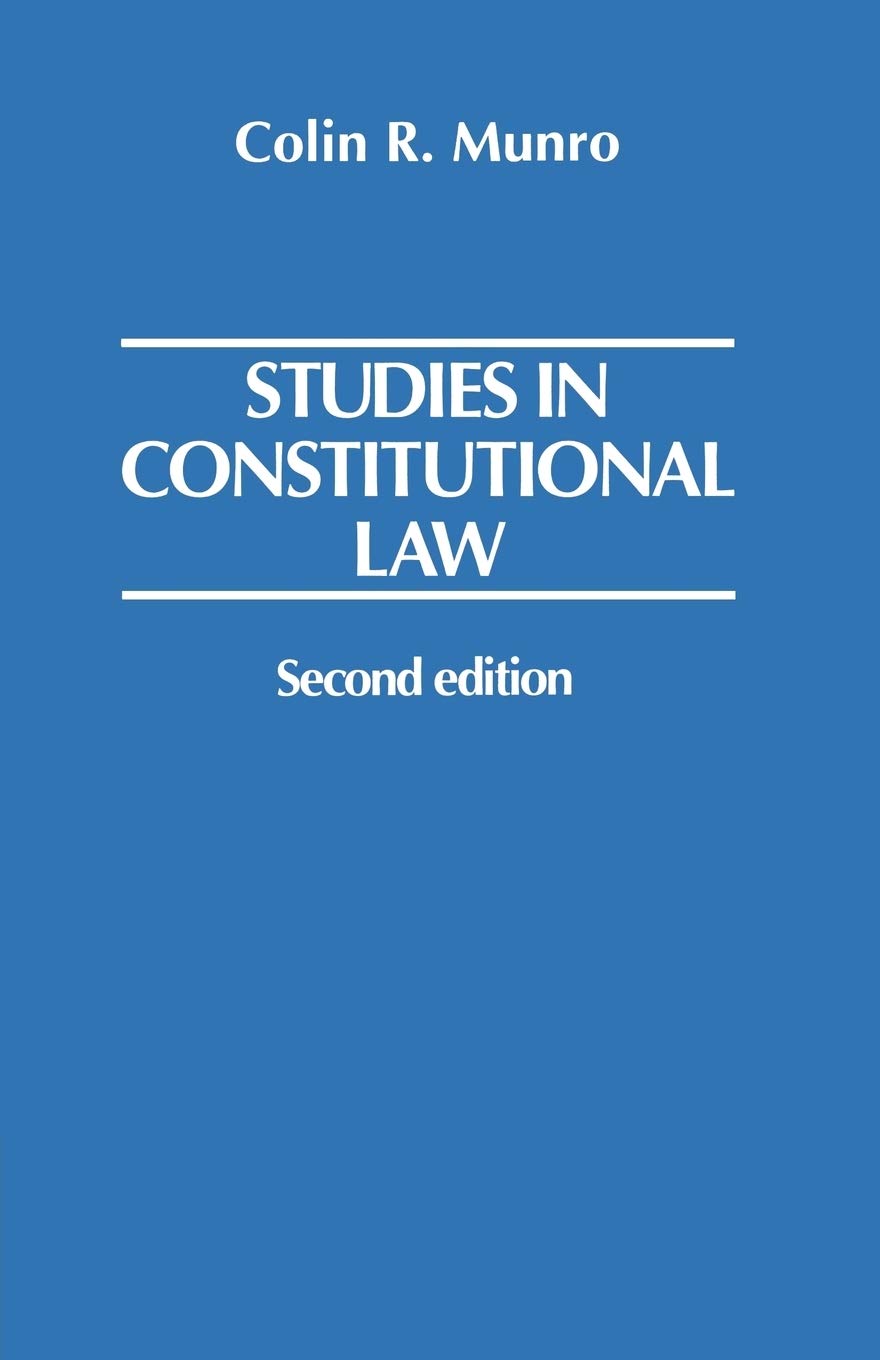 Studies in Constitutional Law,Used