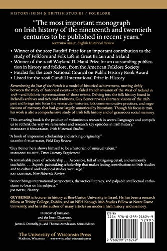 Remembering the Year of the French: Irish Folk History and Social Memory (History of Ireland & the Irish Diaspora),Used