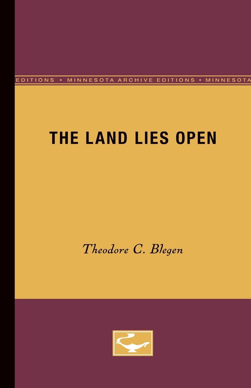 The Land Lies Open,Used