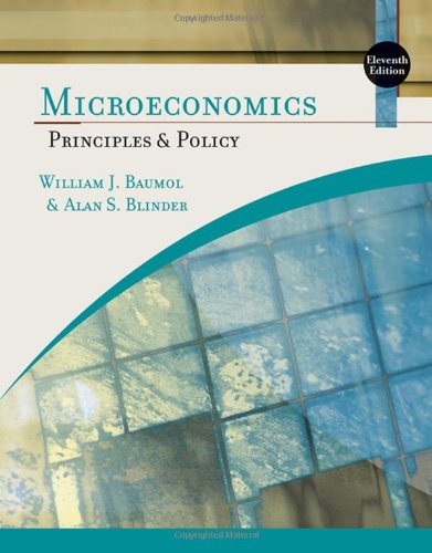 Microeconomics: Principles and Policy (Available Titles Aplia),Used