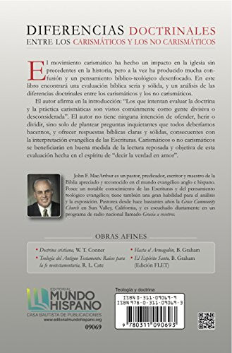 Diferencias Doctrinales entre los Carismaticos y los No Carismaticos (Spanish Edition),New