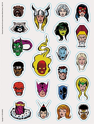 Marvel Classic Sticker Book,Used