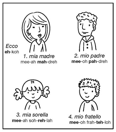 Color & Learn Easy Italian Phrases for Kids (Dover Little Activity Books: Language),Used