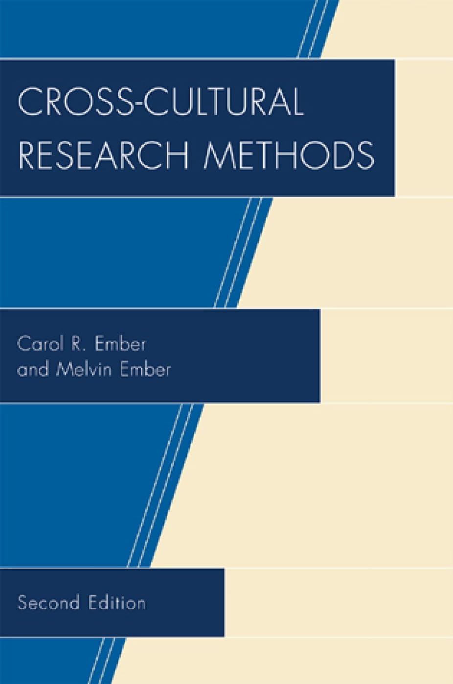 Crosscultural Research Methods,New