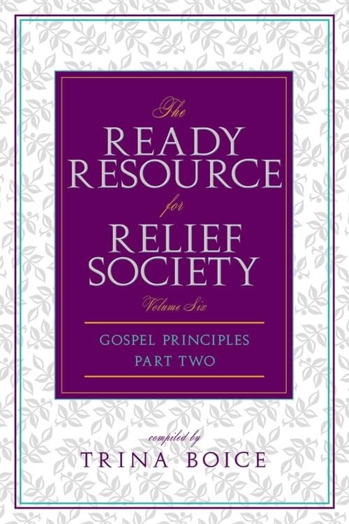 Ready Resource for Relief Society Part 2,Used