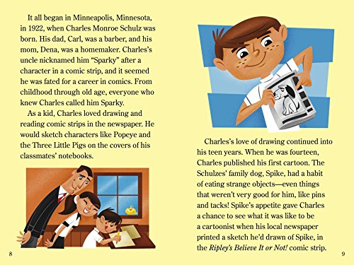 The Great American Story of Charlie Brown, Snoopy, and the Peanuts Gang!: ReadytoRead Level 3 (History of Fun Stuff),Used