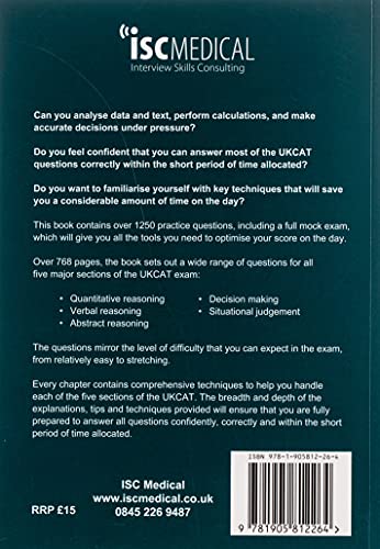 Get Into Medical School 1250 UKCAT Pract,Used