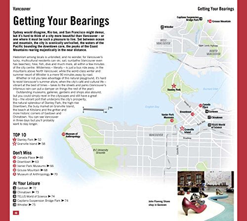 Vancouver & the Canadian Rockies Marco Polo Spiral Guide (Marco Polo Spiral Guides),Used