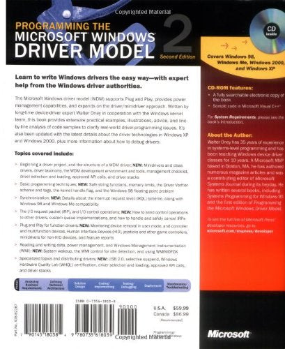 Programming the Microsoft Windows Driver Model,Used