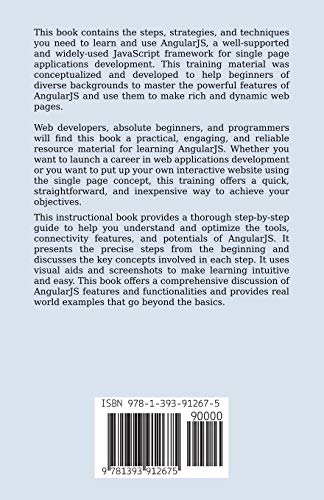 Angular JS for Beginners: Your Guide to Easily Learn Angular JS In 7 Days,Used