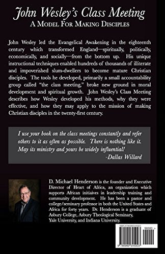 John Wesley's Class Meeting: A Model for Making Disciples,Used