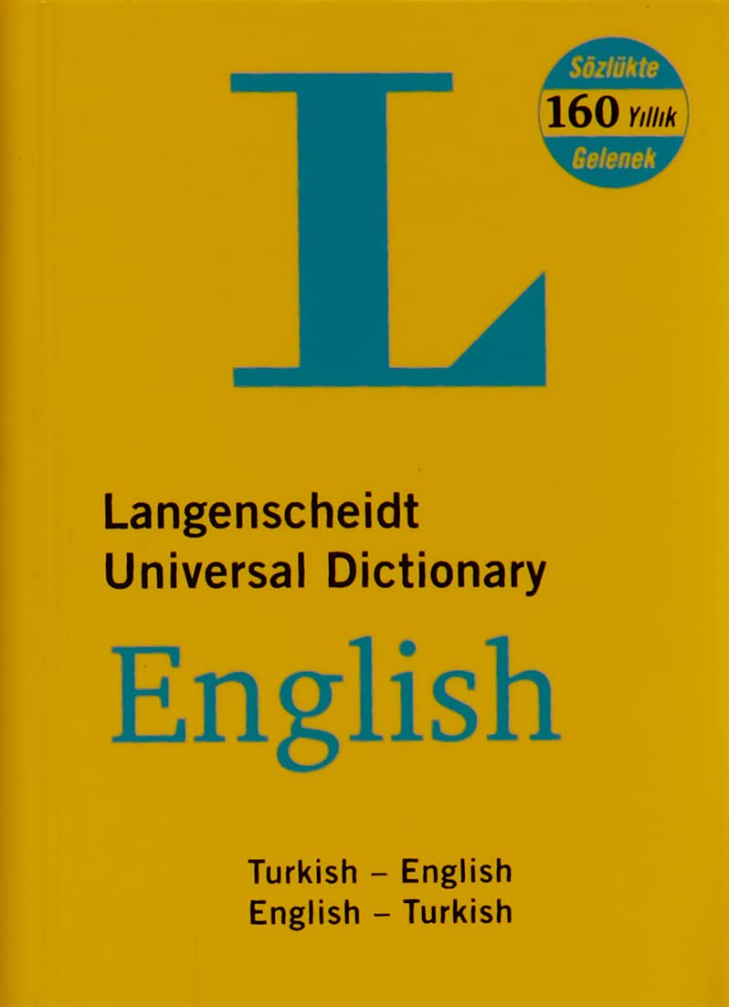 Langenscheidt EnglishTurkish, TurkishEnglish Universal Dictionary,Used