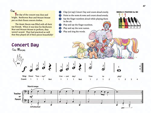 Music for Little Mozarts: Lesson Book 1,New