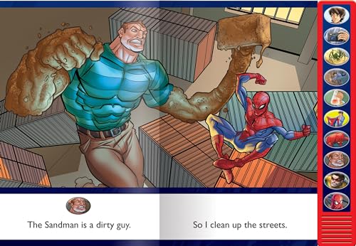 Marvel  I'm Ready to Read with SpiderMan  Interactive ReadAlong Sound Book  Great for Early Readers  PI Kids,Used