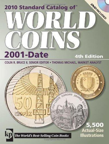 2010 Standard Catalog of World Coins 2001Date,Used