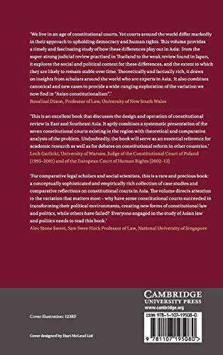 Constitutional Courts in Asia: A Comparative Perspective (Comparative Constitutional Law and Policy),Used