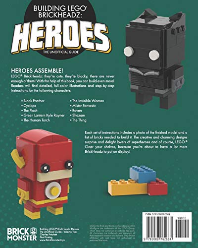 Building LEGO BrickHeadz Heroes  Volume Two: The Unofficial Guide,Used
