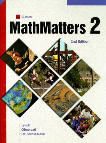 MathMatters: Book 2, Student Edition,New