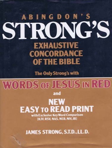Abingdon'S Strong'S Exhaustive Concordance Of The Bible,New