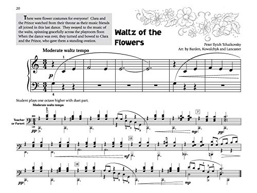 Music for Little Mozarts The Nutcracker 3 & 4: Little Mozarts Perform the Nutcracker: 8 Favorites from Tchaikovsky's Nutcracker ,Used