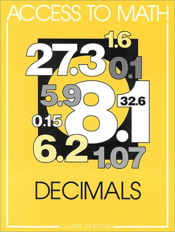 Access to Math: Decimals,Used