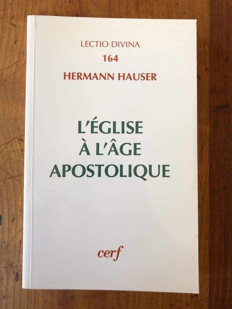 L'Eglise l'ge apostolique,Used