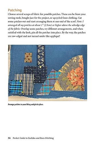 Pocket Guide to Sashiko and Boro Stitching: CarryAlong Reference to Stitches, Tools, and Projects (Landauer) Detailed HowTo, 2,Used