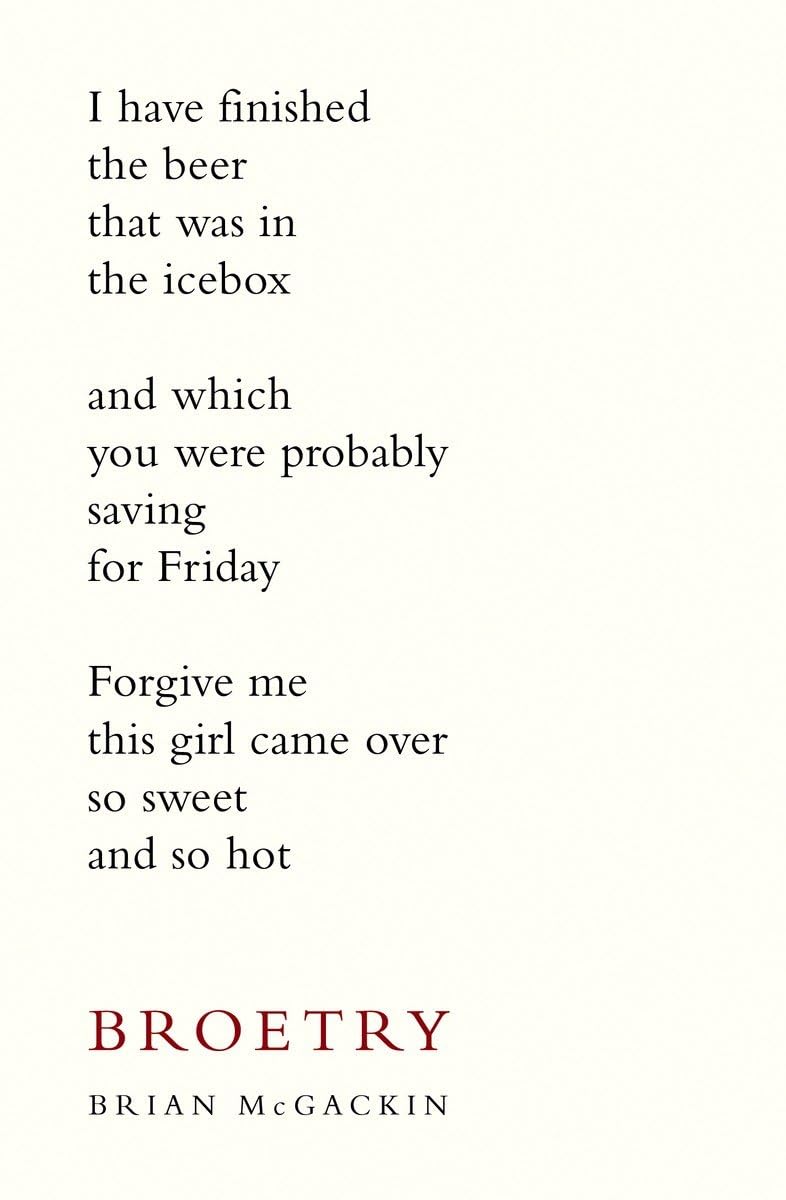 Broetry: Poetry for Dudes,Used