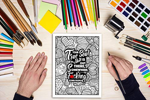 A Swear Word Coloring Book for Adults: Eat A Bag of D*cks,New