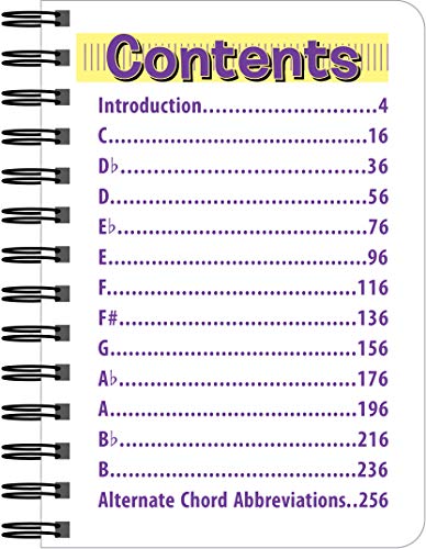 Piano Chord Book: 480 Essential Chords,New