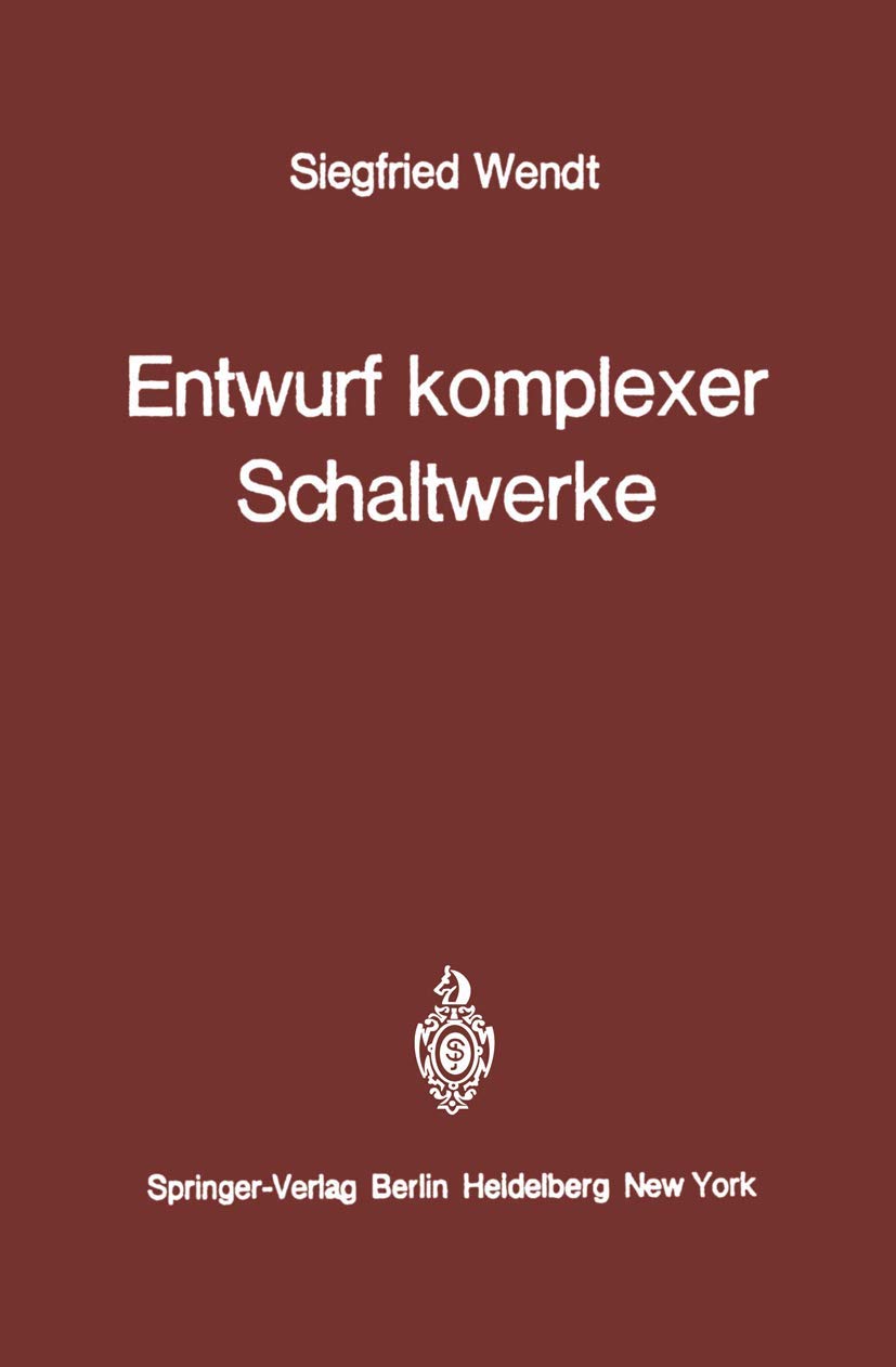 Entwurf komplexer Schaltwerke (German Edition),Used